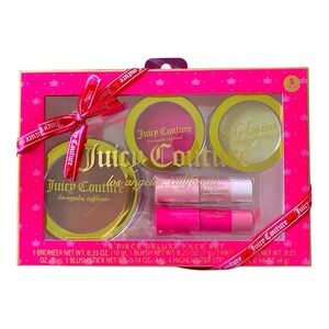 NWT-JUICY COUTURE-5 PIECE DELUXE MAKEUP SET